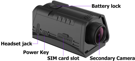 3600mAh 4MP JPEG Podwójny aparat do nagrywania MTK6739 Kamera do przesyłania strumieniowego na żywo