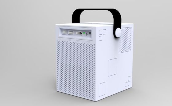 Mali400 MP2 50000H LED Mini przenośny projektor Bluetooth 4.0 FCC