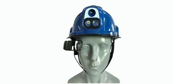 4G Inteligentna kamera do pomiaru temperatury w kasku Android 7.1Bluetooth4.0 GPS Led Light