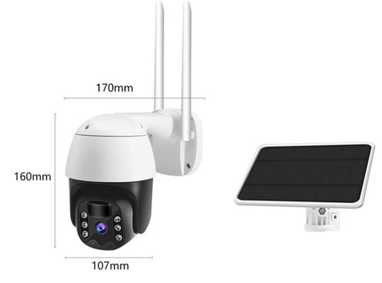 Kamera bezpieczeństwa 1080P Tuya 10m IR PTZ FCC H265 Kamera kopułkowa PTZ