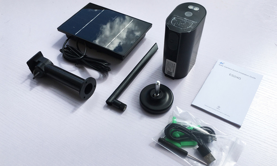 12000MAH 4G Wifi Kamera bezpieczeństwa PIR Alarm Kamera bezpieczeństwa z kopułą obiektywu 3,6 mm