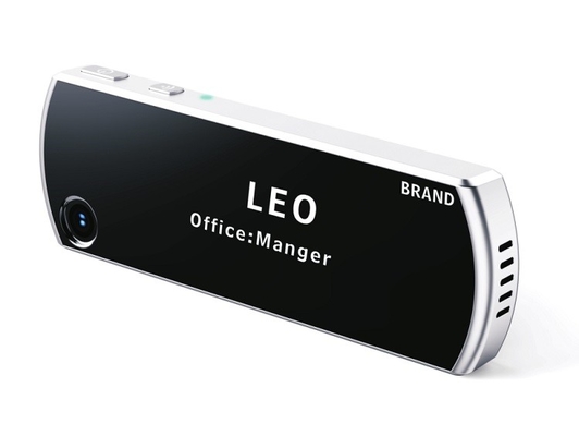 2MP Sensor Wearable Badge Camera 1450mAh Obsługa AP Wifi