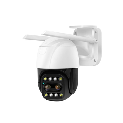 Przewodowa kamera bezpieczeństwa z dwoma obiektywami WIFI 1080P 2.0MP HD AI Rozpoznawanie Night Vision