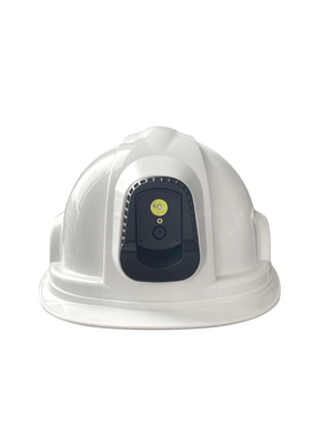 Kask ochronny z kaskiem ochronnym 4G GPS Wifi Dwukierunkowy domofon Transmisja na żywo