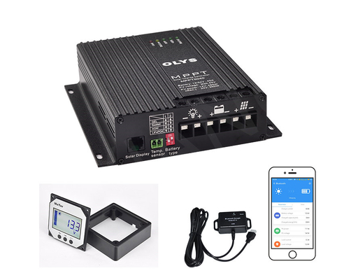 12V 24V Automatyczna identyfikacja Ładowarka 20A DC Kontroler ładowania słonecznego MPPT