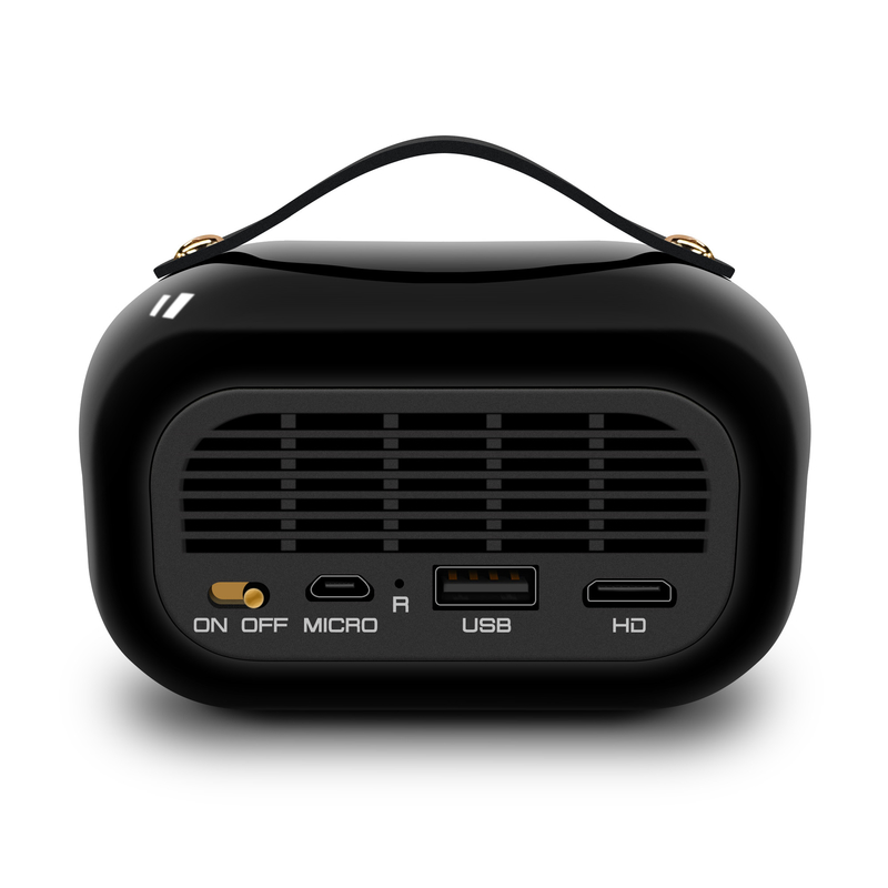 65 lumenów DLP Smart Projector Android 9.0 System 4K Dekodowanie wejścia czterokołowa korekta