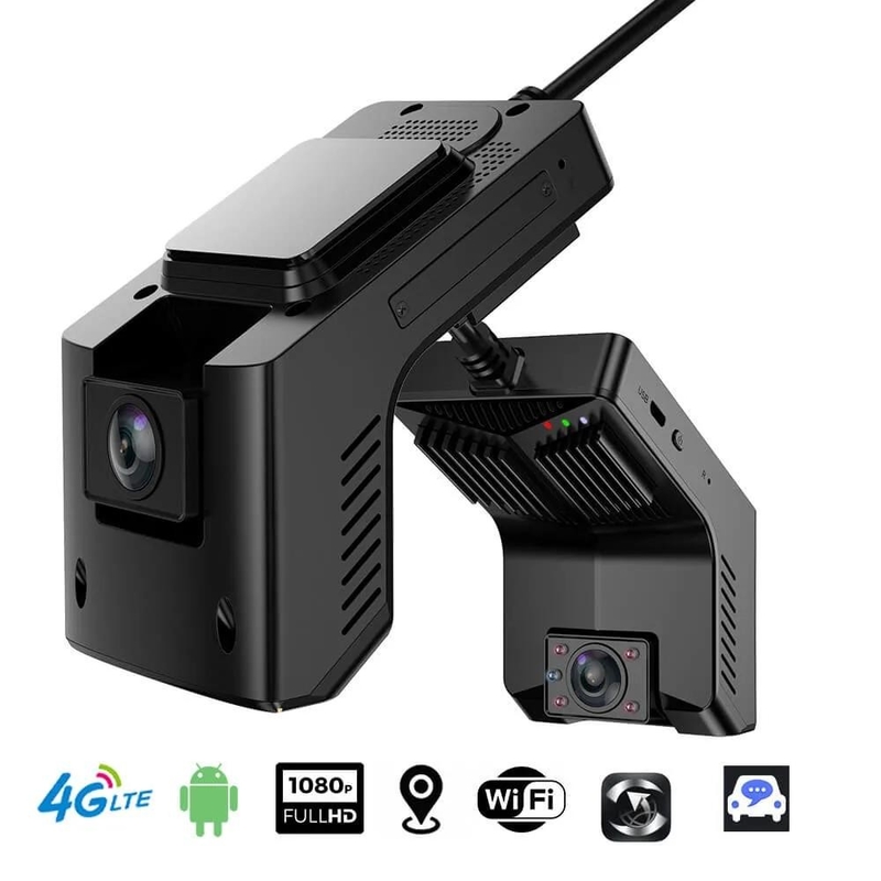 170° Wide View 4G Dash Camera z czujnikiem G i technologią WiFi