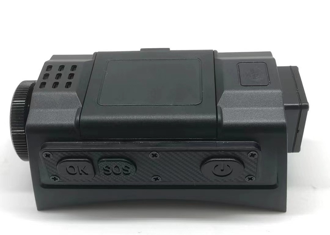 Kamera z kaskiem bezpieczeństwa widzenia nocnego 1080P Format MP4 z laserem i 10M Night Vision Distance