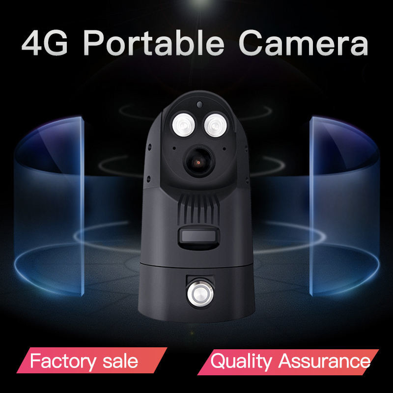 1080P Wi-Fi 4G Kamera bezpieczeństwa pojazdu z Pan Tilt Zoom i wbudowany w baterii