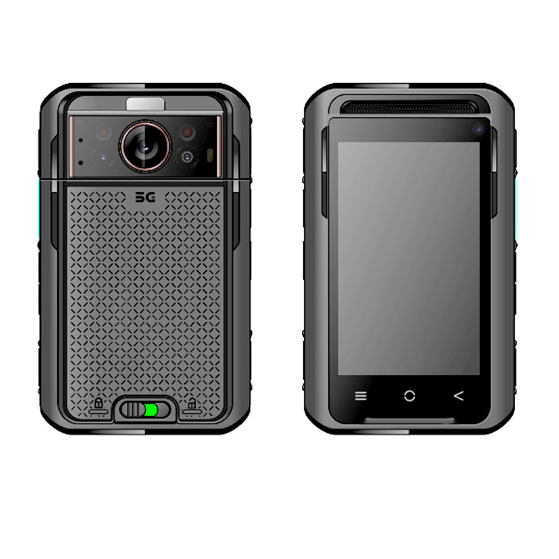3.1 cali LCD 5G Camera Body Worn z 3500mAh Dual Battery EIS 4G 64GB RAM ROM