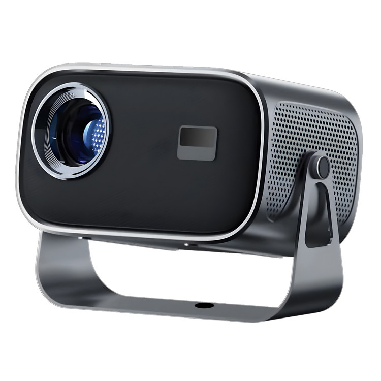 Mini przenośny projektor z WiFi6 2.4G/5G 802.11a/b/g/n/ac/ax GPU ARM Mali-450 MP2 GPU 720P LCD Projection Technology