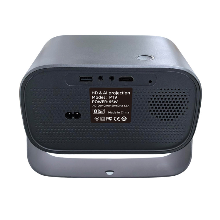 2.69-calowy 720P LCD Mini projektor ręczny z WIFI6 2.4G/5G 802.11a/b/g/n/ac/ax i zaawansowaną jasnością 220ANSI