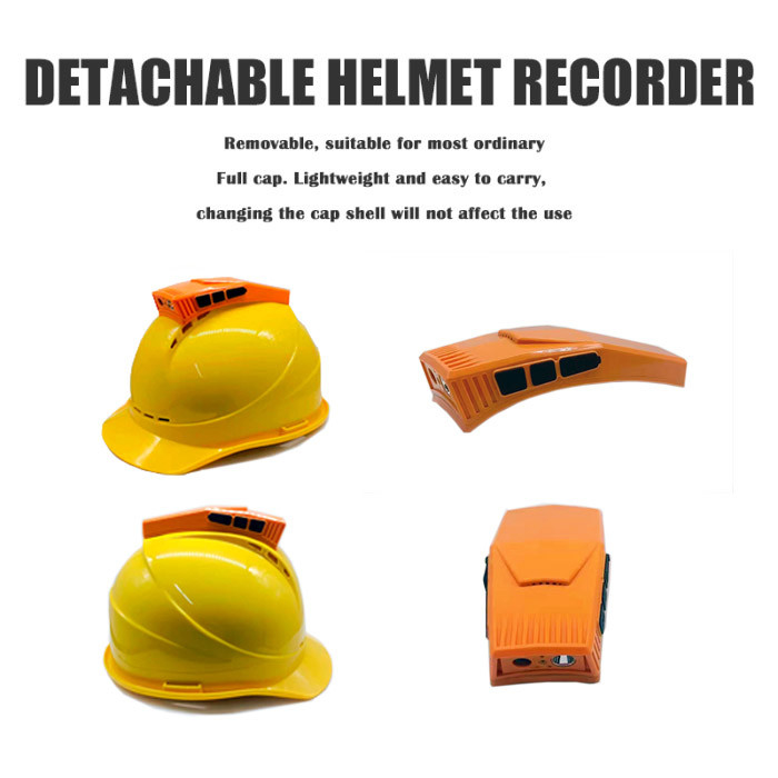 Split 4G Multi-Function Mini Portable Helmet Camera 1080P 30fps/720 30fps Format MP4 Signal to Noise Ratio 42db AGC OFF
