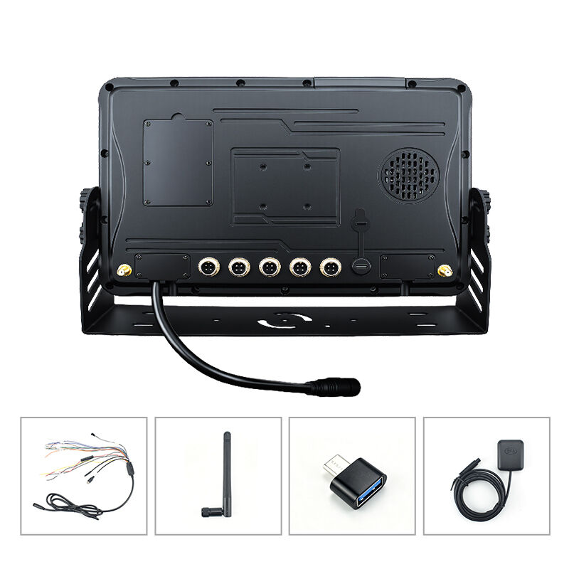 Mobilny rejestrator wideo 4G obsługujący 5 kanałów AHD 1080P 720P z protokołami JT T808 i algorytmami AI do monitorowania pojazdów