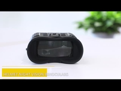 4X cyfrowy zoom Hełm Montowane okulary widzenia nocnego