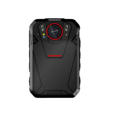 Rejestrator policyjny 4G WiFi, 2,4-calowy ekran dotykowy, system Android 8.1, bateria 2500 mAh, SOS, czerwona i niebieska dioda LED