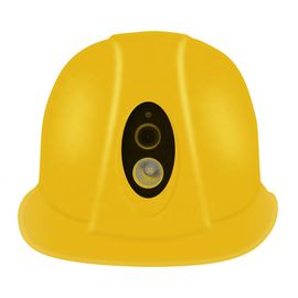 Kask ochronny 4G z kamerą Full HD 1080P Wifi GPS dla budownictwa i górnictwa przemysłowego