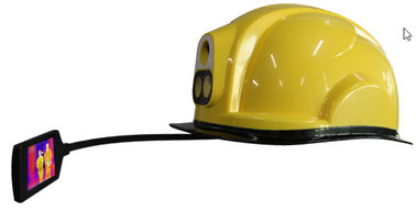 Kask termiczny 4G Smart Temperature na podczerwień z automatyczną temperaturą