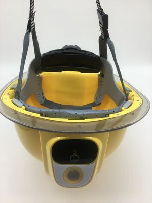 Kask budowlany z kamerą 4G Wideo GPS DVR 10 metrów Wersja nocna